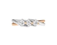 Anello Comete Donna Trilogy in Oro Diamante 0.30 Ct ANB2578 - ANB2578